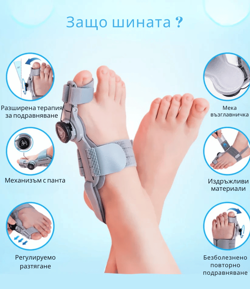Ортопедична шина Hallux Valgus